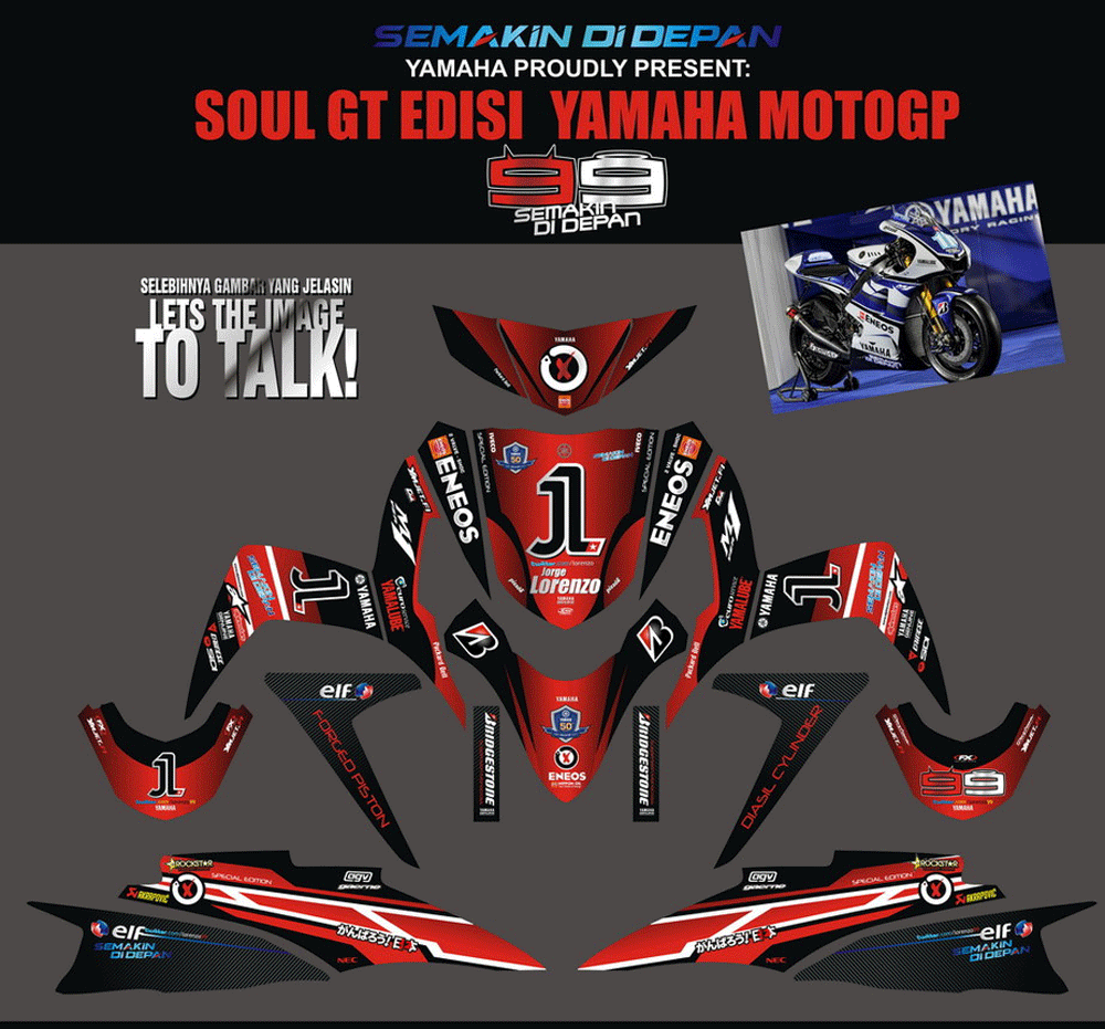 SMC33 SOUL GT 99 LORENZO-MERAH SolusiPrint