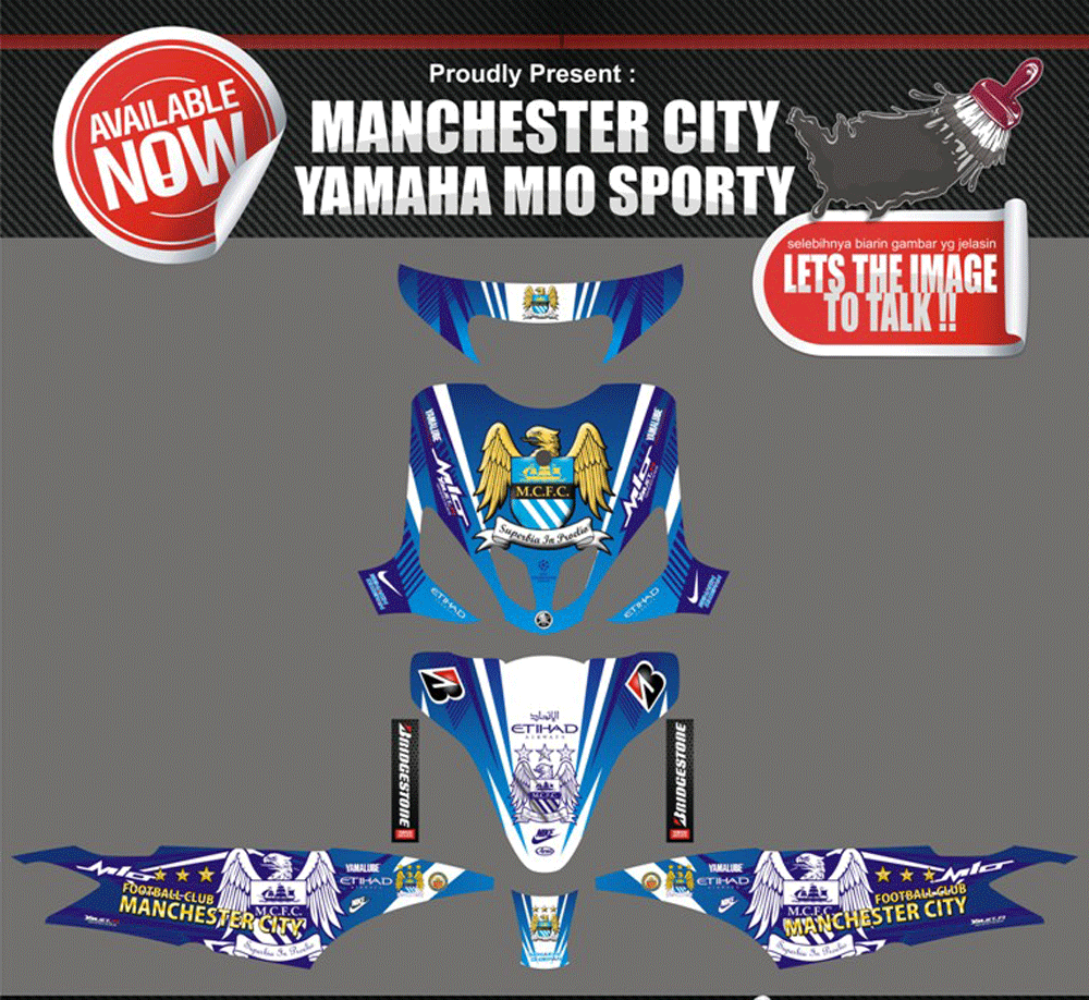 SME36 MIO SPORTY - MANCHESTER CITY SolusiPrint