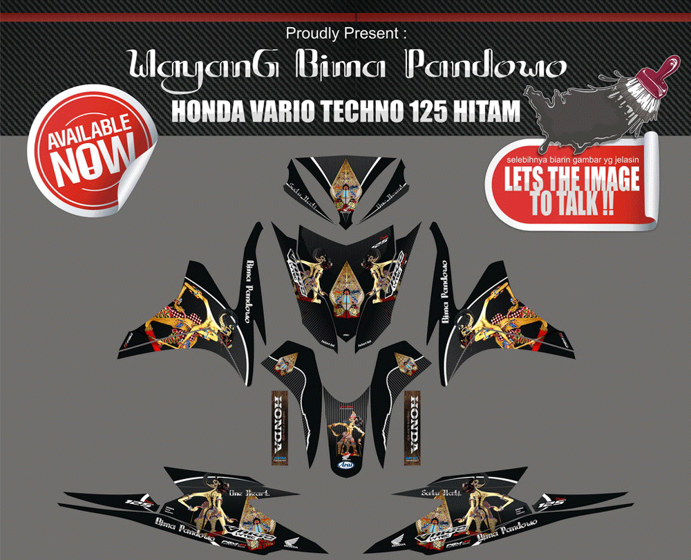 SMB34 HONDA VARIO 125 F1 WAYANG BIMA SolusiPrint