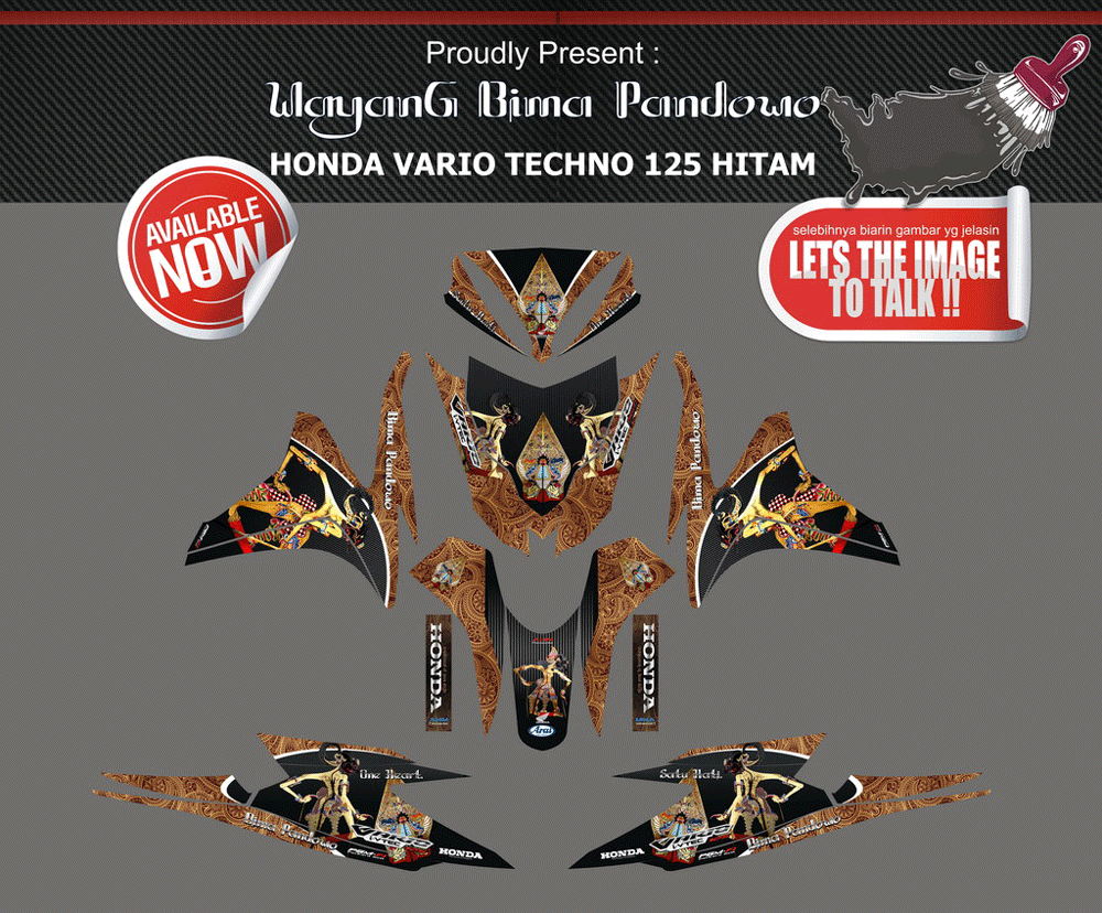 SMF26 HONDA VARIO 125 F1 WAYANG BIMA SolusiPrint