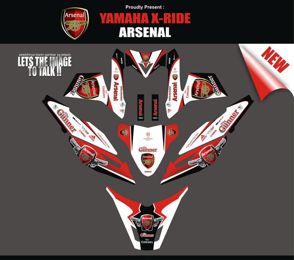 SMG6 X RIDE - ARSENAL SolusiPrint