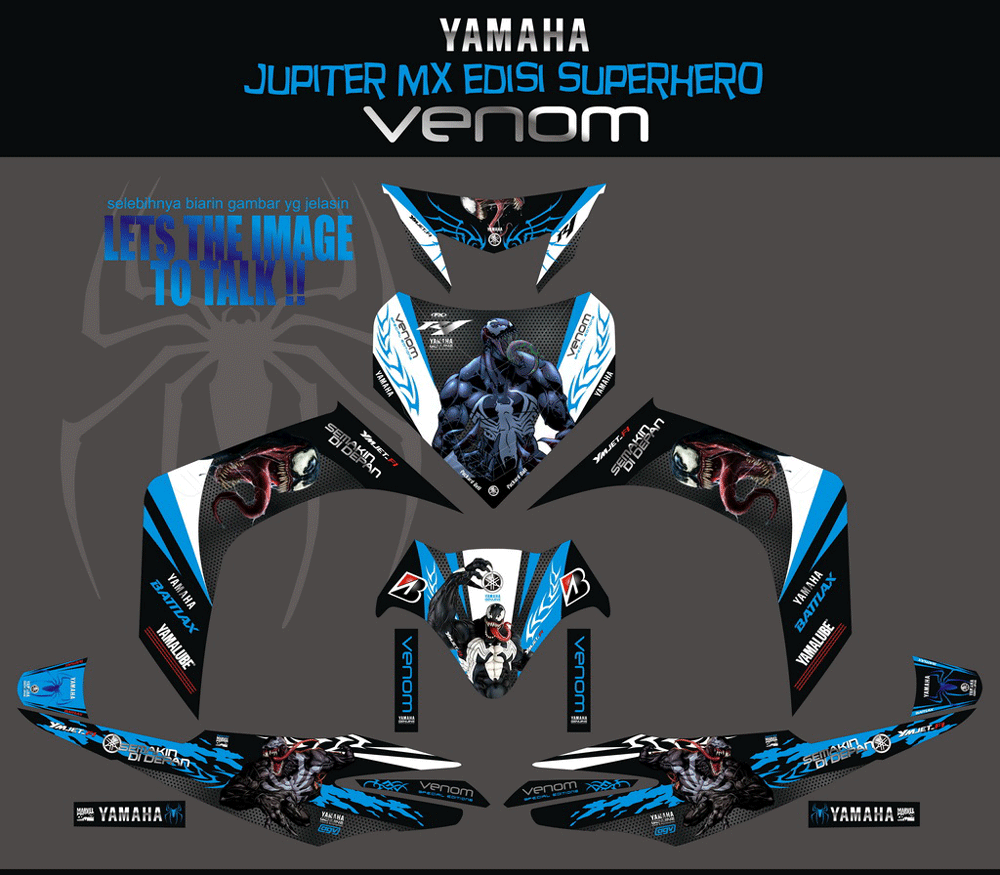 SM141 YAMAHA JUPITER MX VENOM SolusiPrint