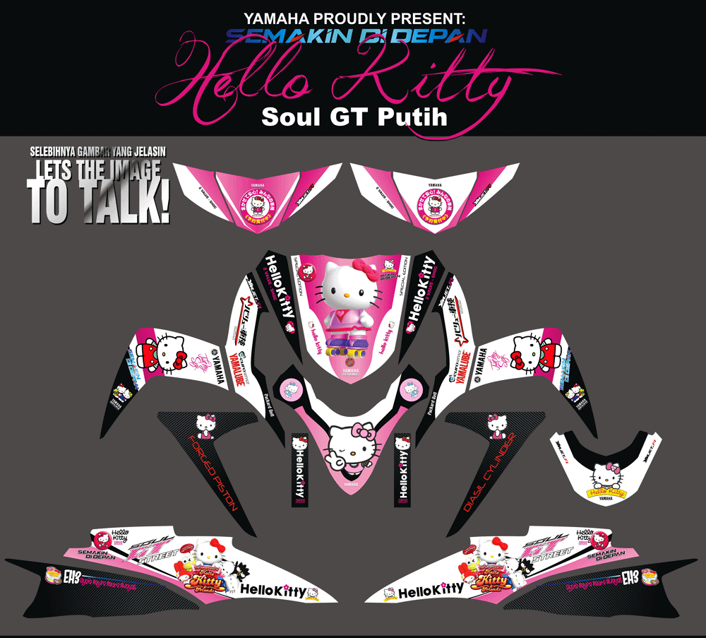 SMB101 SOUL GT PUTIH-HELLO KITTY SolusiPrint