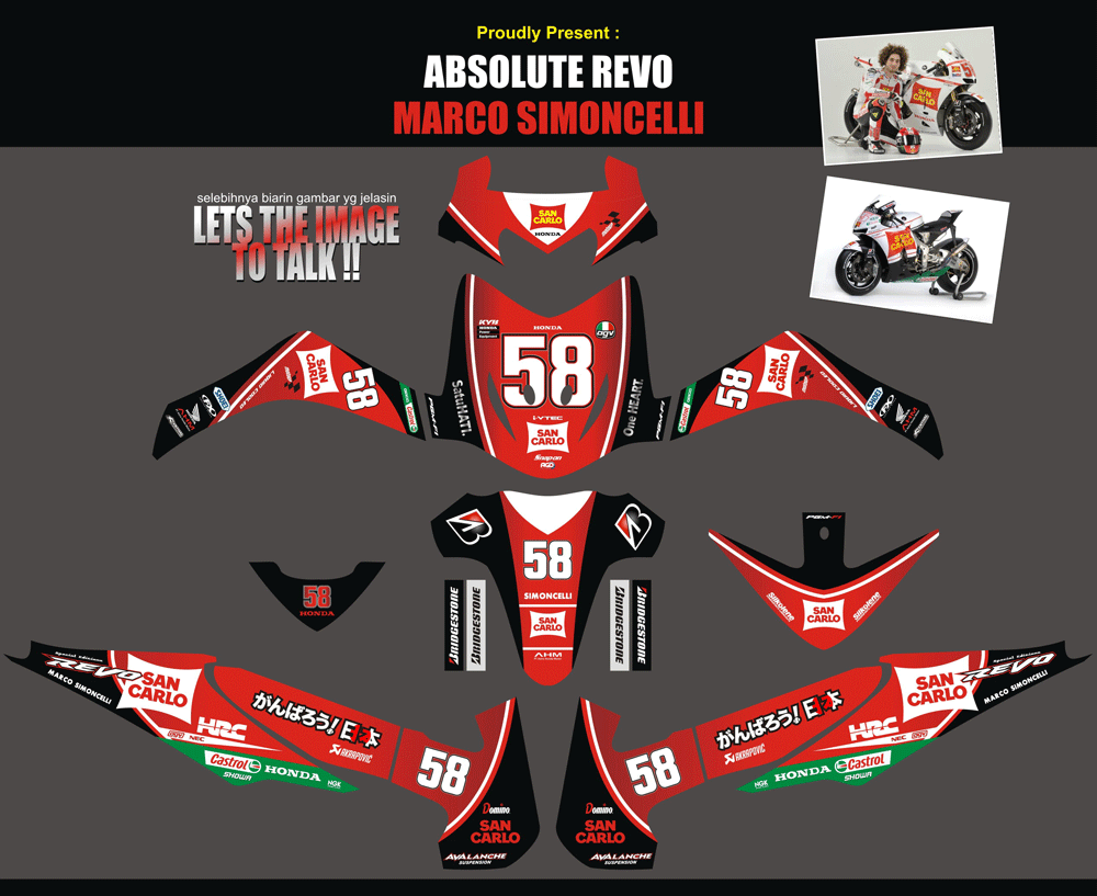 SME1 HONDA ABSOLUTE REVO - SIMONCELLI SolusiPrint