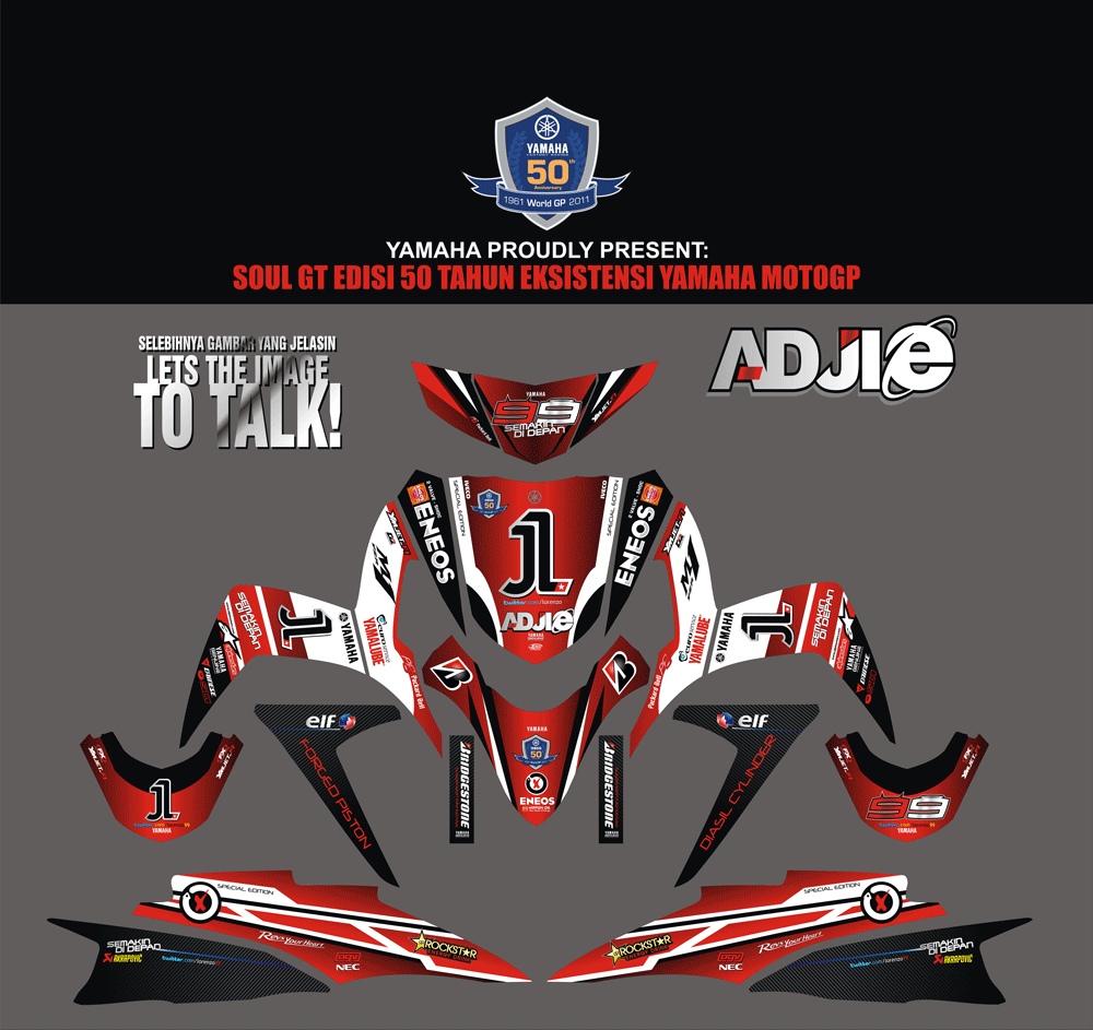 SMC45 SOUL GT-ADJIE LORENZO MERAH-PUTIH SolusiPrint