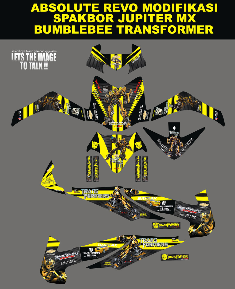 SM39 HONDA REVO ABSOLUTE-BUMBLE BEE SolusiPrint