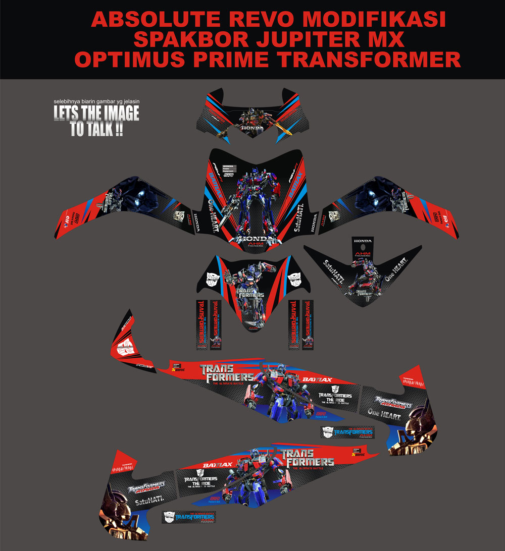 SM40 HONDA REVO-OPTIMUS PRIME SolusiPrint