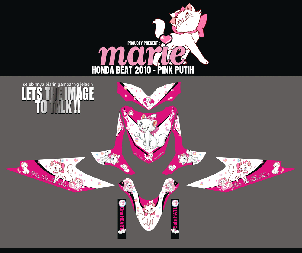 SMF17 HONDA BEAT KARBU-MERRY CAT SolusiPrint