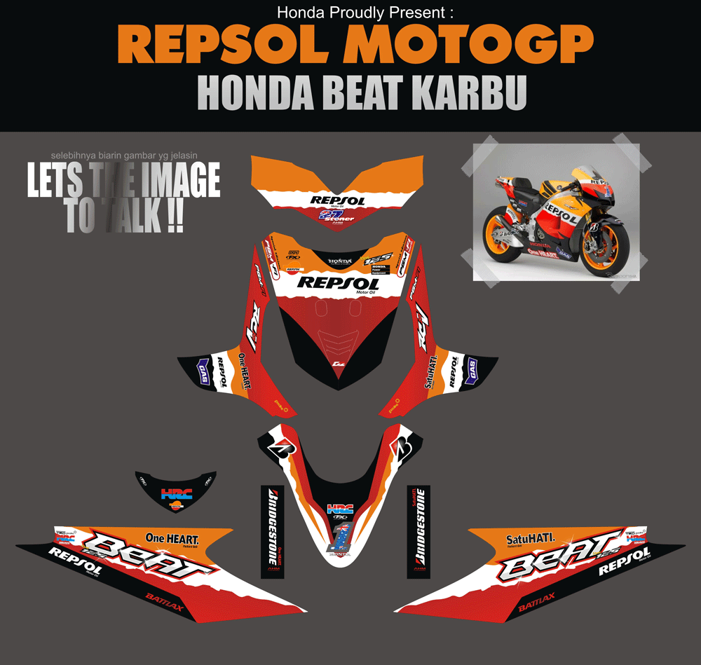 SMB12 HONDA BEAT KARBU-REPSOL SolusiPrint