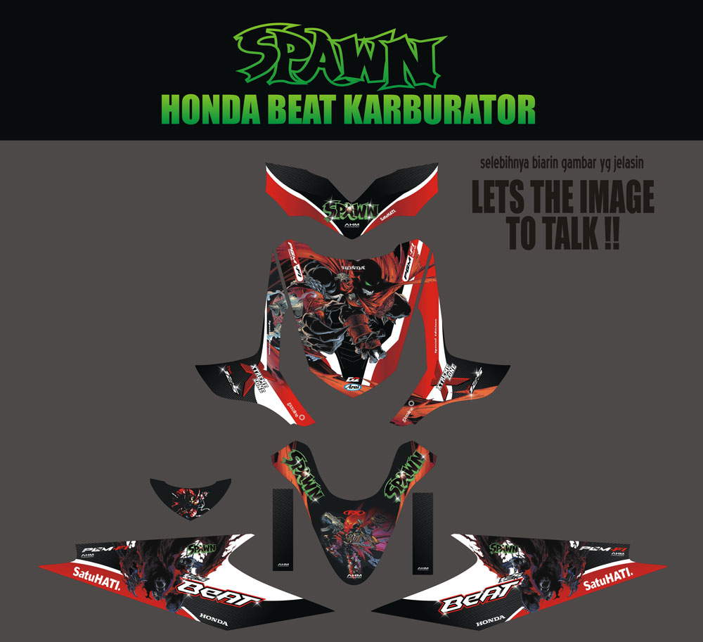 SM37 HONDA BEAT-SPAWN SolusiPrint