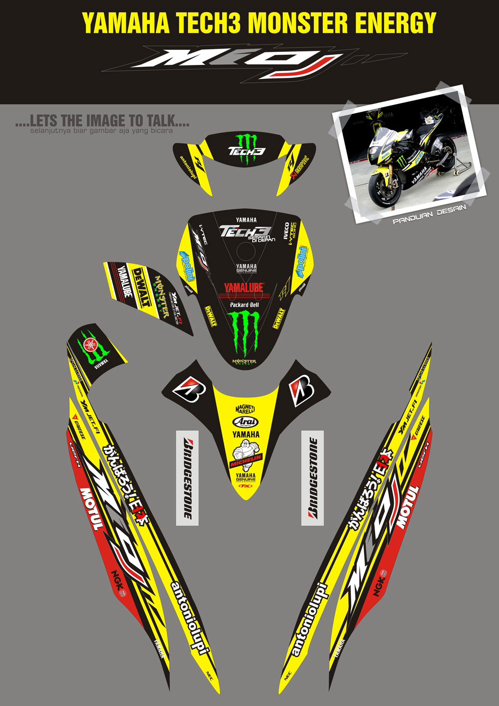 SM85 MIO-J TECH 3 KUNING SolusiPrint