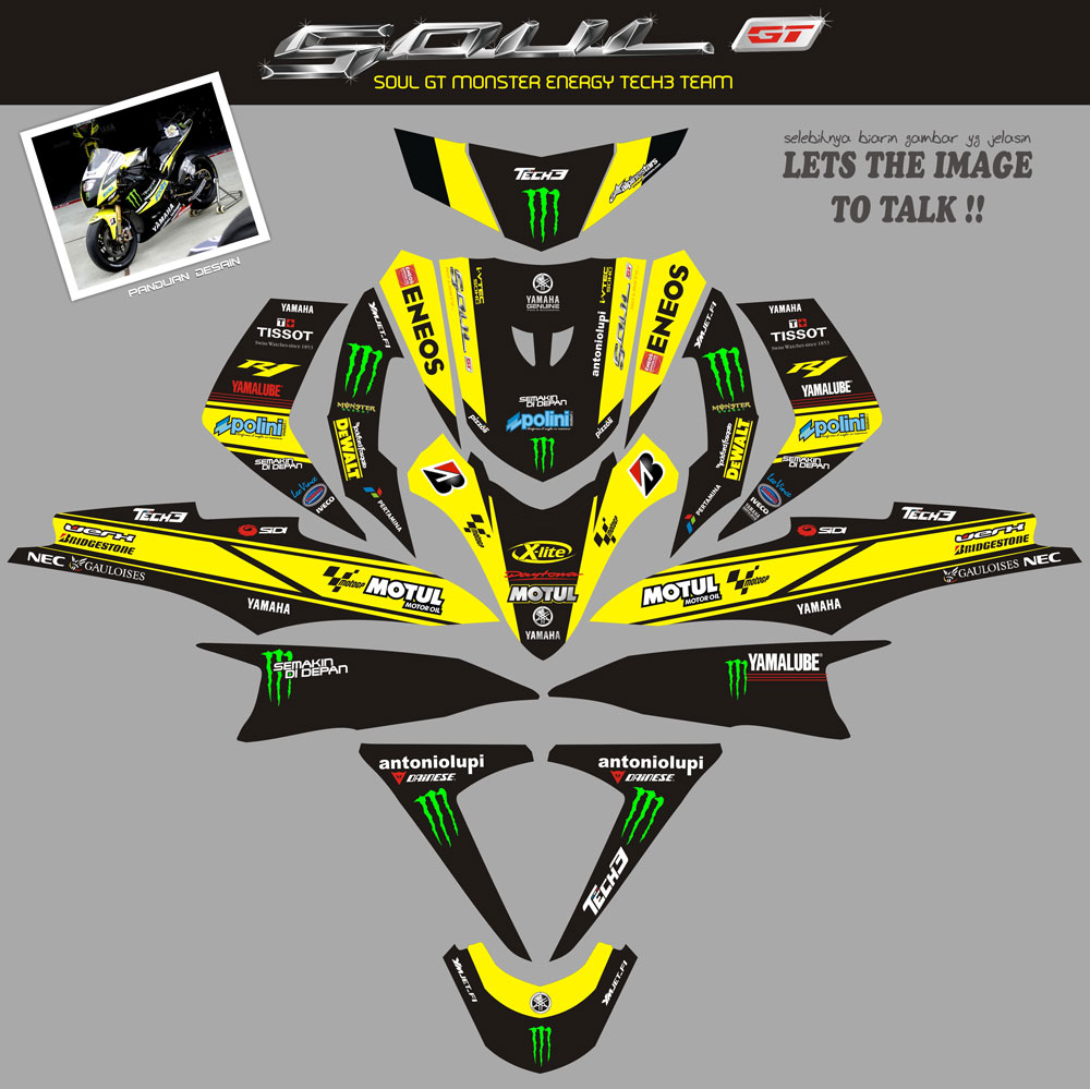 SM87 SOUL GT - TECH3 SolusiPrint
