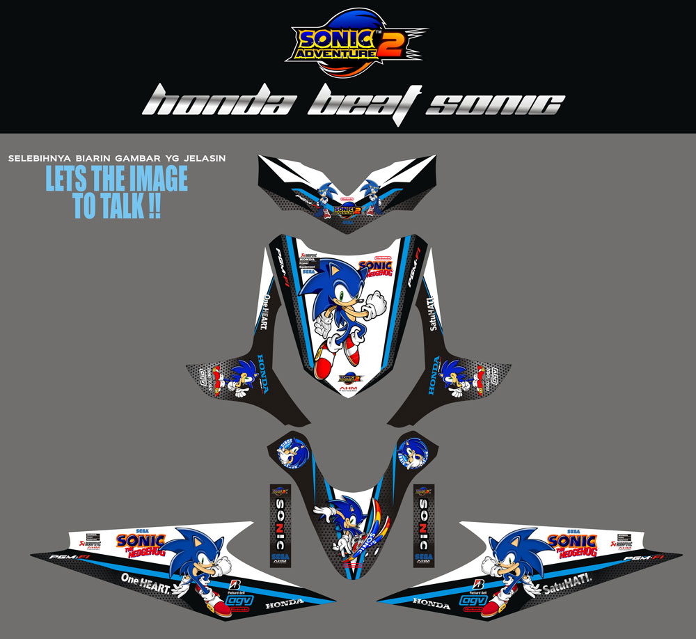 SM29 HONDA BEAT SONIC-HITAM1 SolusiPrint