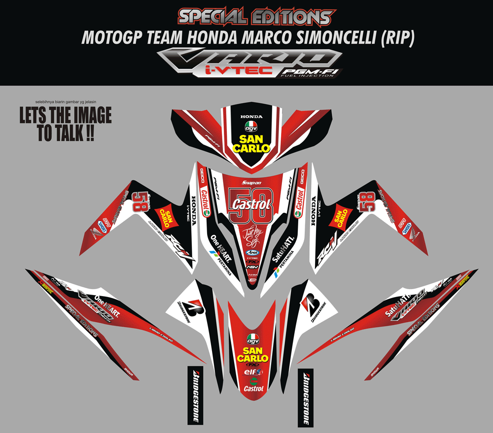 SM64 HONDA VARIO-MERAH SIMONCELLI SolusiPrint