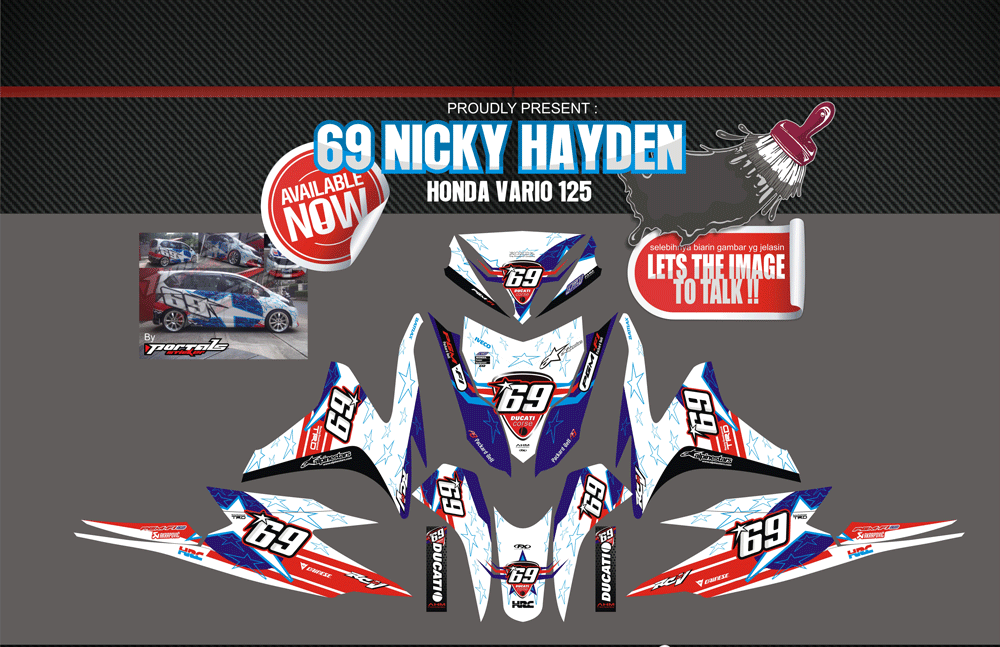 SMC18 HONDA VARIO 125 69 HAYDEN SolusiPrint