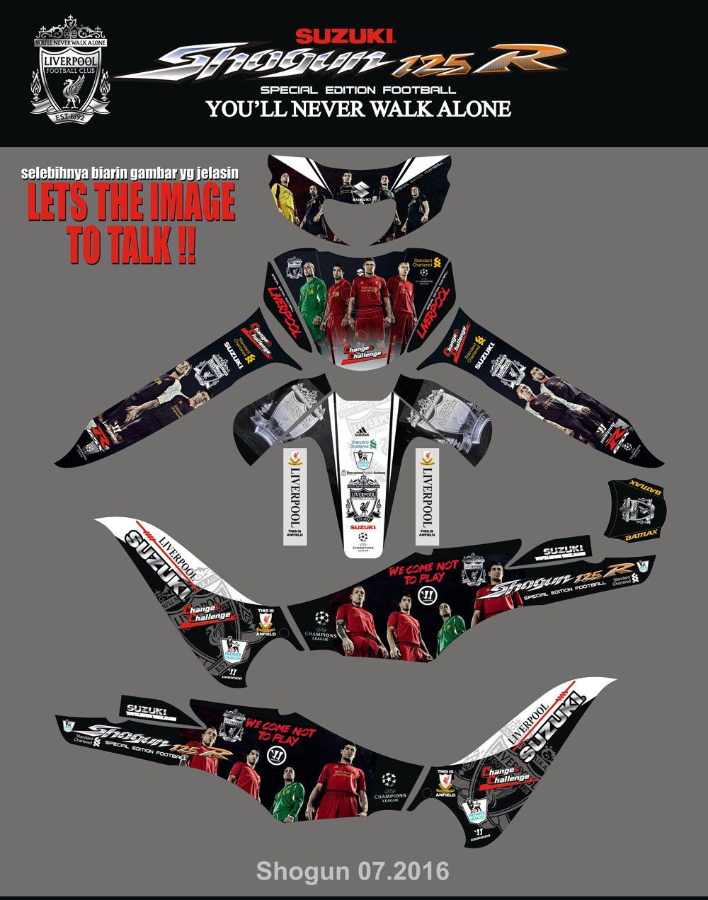 SM132 SUZUKI SHOGUN 110 LIVERPOOL SolusiPrint