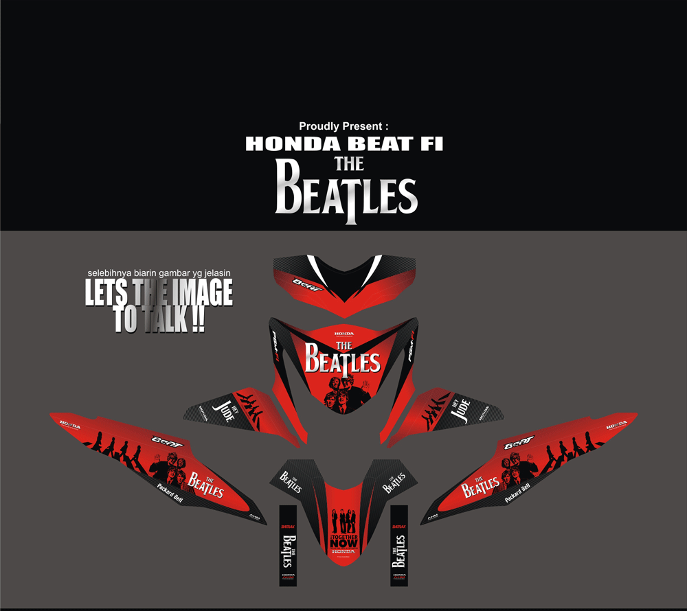 SMD9 HONDA BEAT FI- BEATLES SolusiPrint
