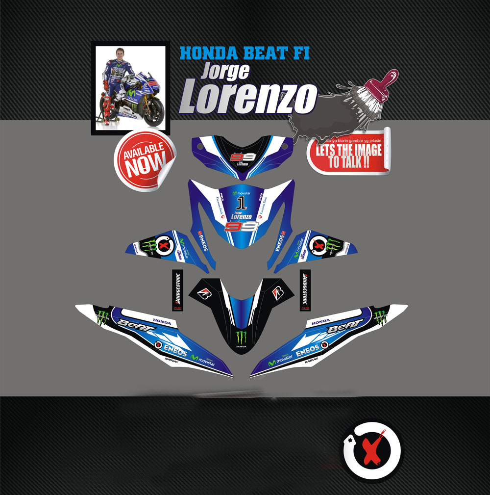 SMI9 HONDA BEAT FI LORENZO 2013-2014 SolusiPrint