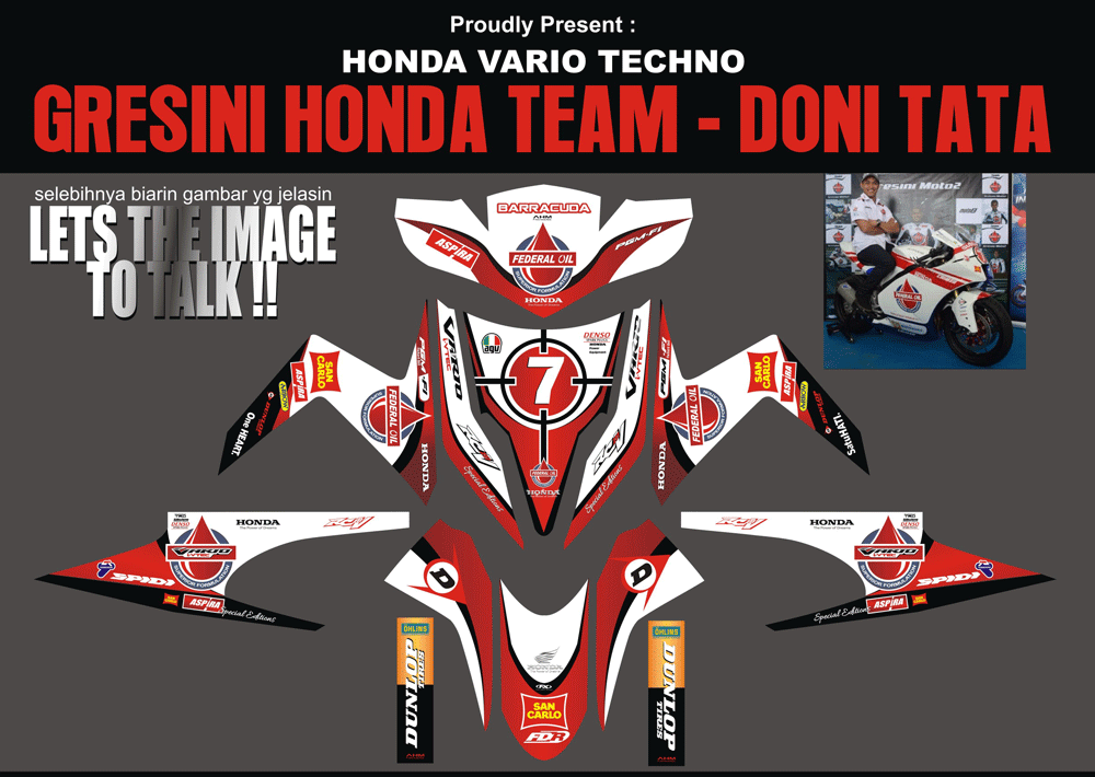 SMD46 HONDA VARIO TECHNO-GRESSINI DONI TATA SolusiPrint