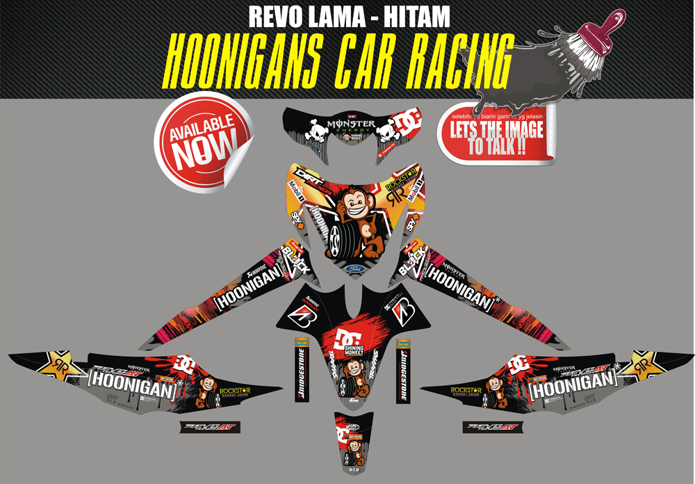 SMI20 HONDA REVO LAMA HOONIGANS CARS SolusiPrint