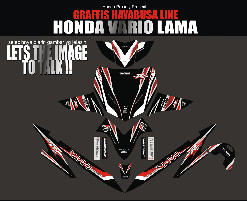 SMD41 HONDA VARIO LAMA HAYABUSA SolusiPrint
