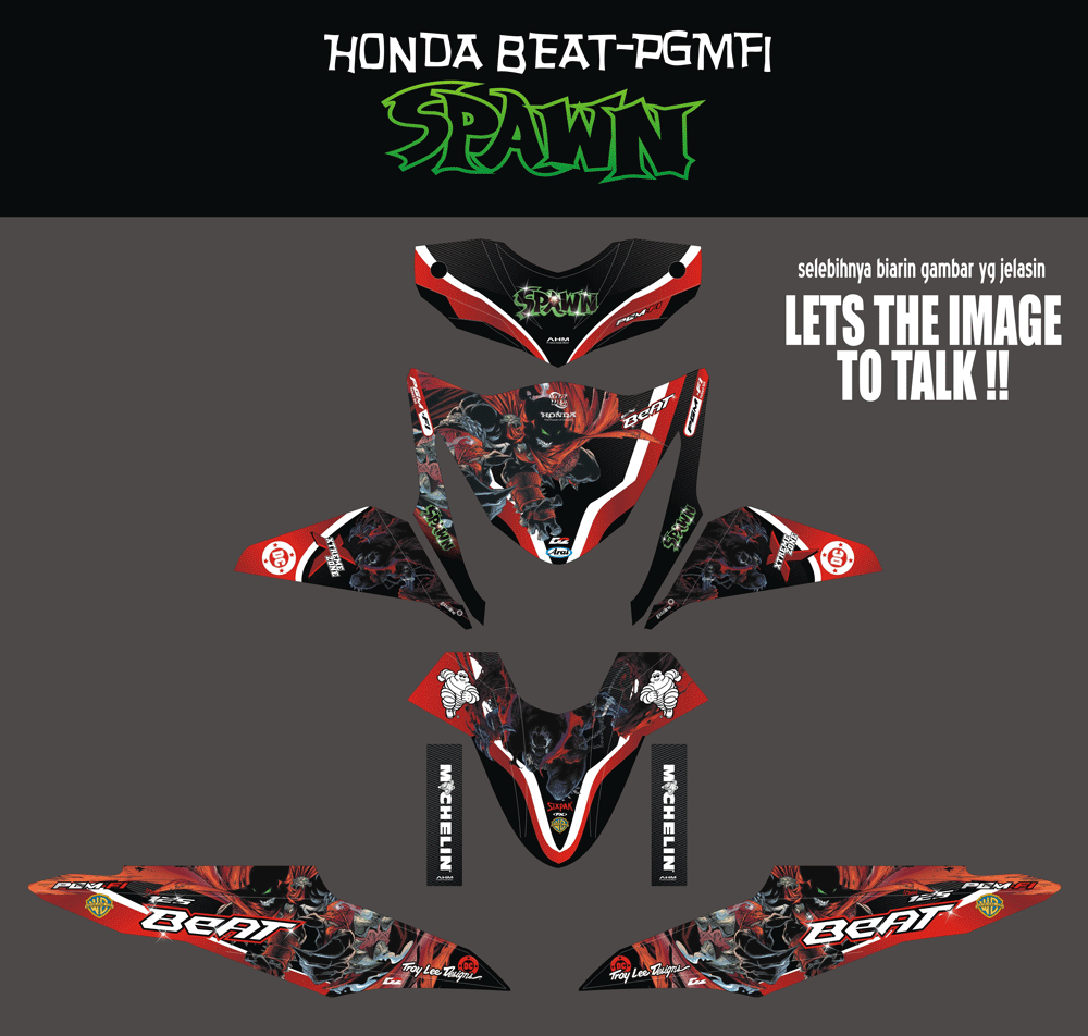 SMB24 HONDA BEAT PGMFI-SPAWN SolusiPrint