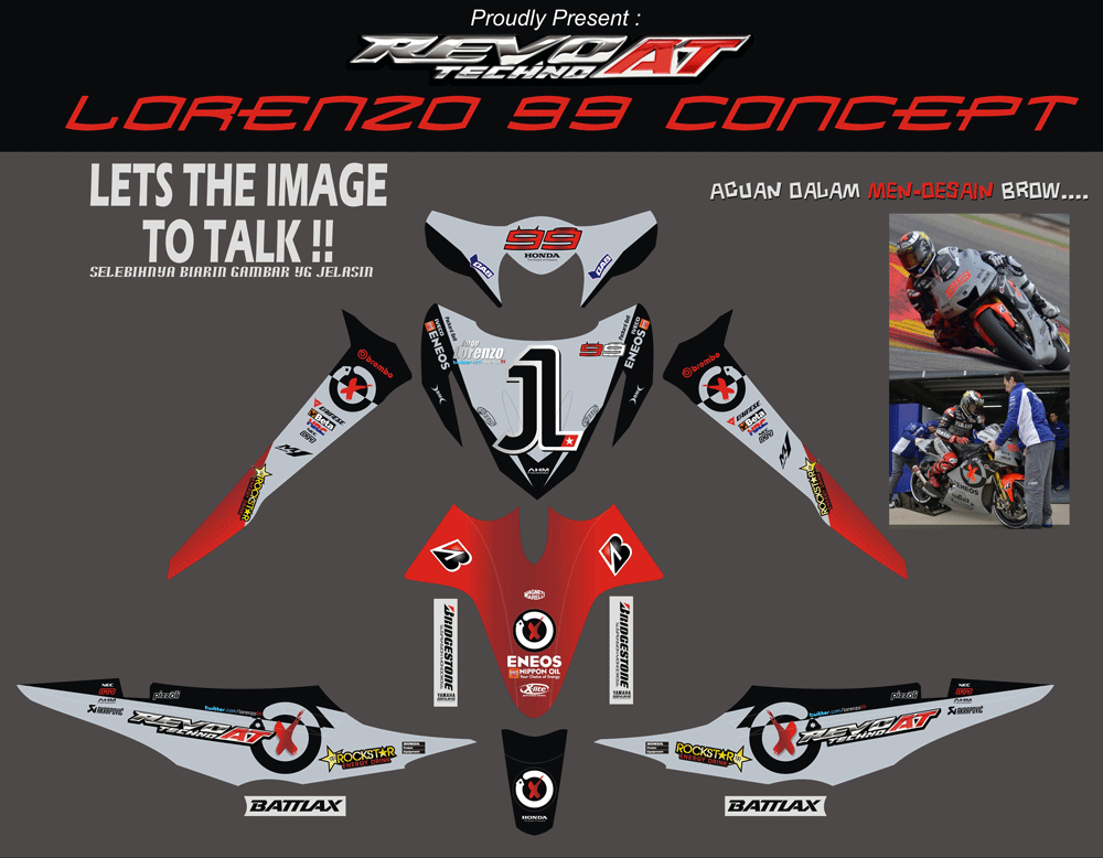 SMB28 HONDA REVO LAMA-LORENZO ABU-ABU SolusiPrint