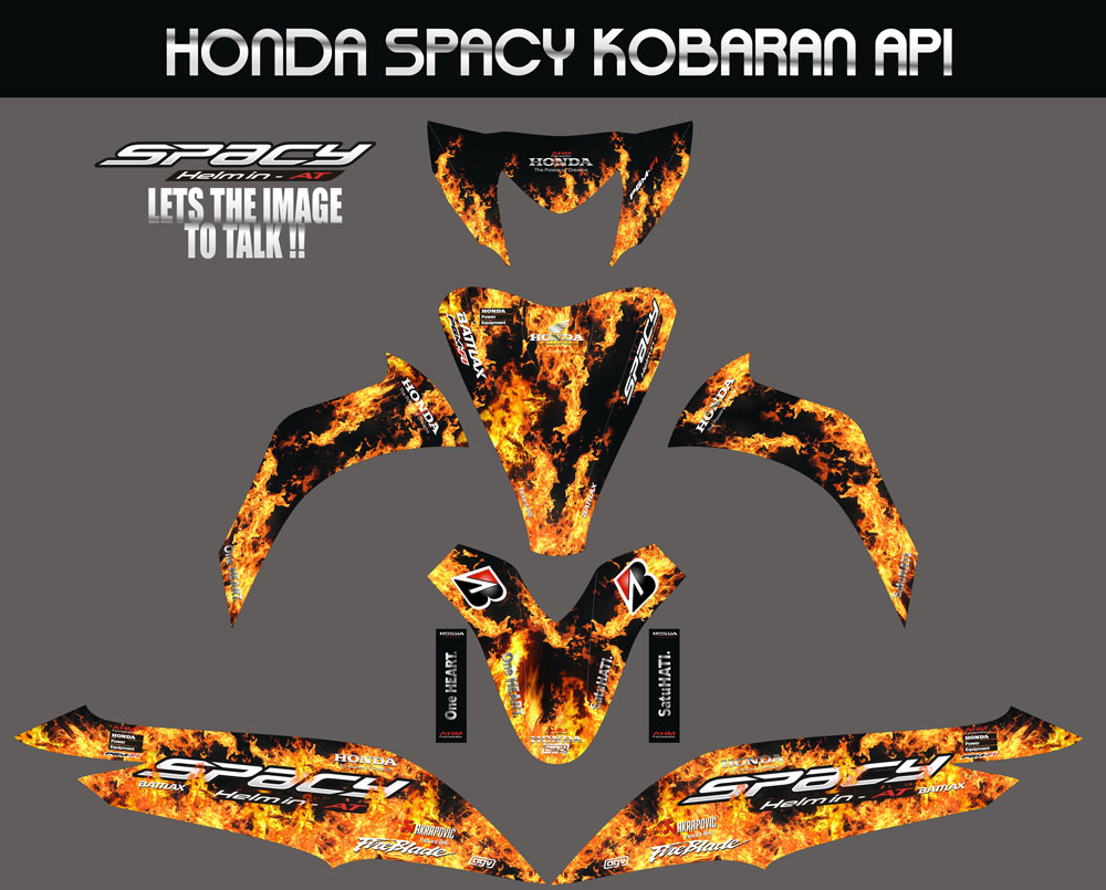 SM42 HONDA SPACY KOBARAN API SolusiPrint