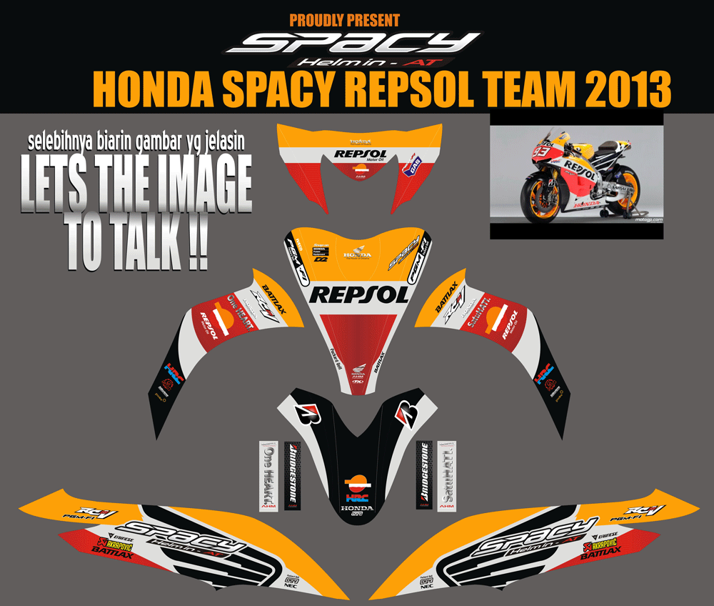 SMB32 HONDA SPACY REPSOL 2013 SolusiPrint
