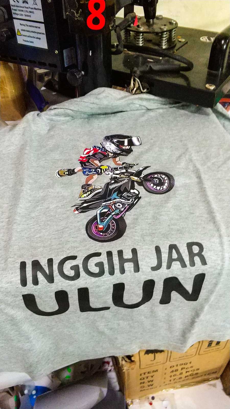 Sablon Satuan Full Colour