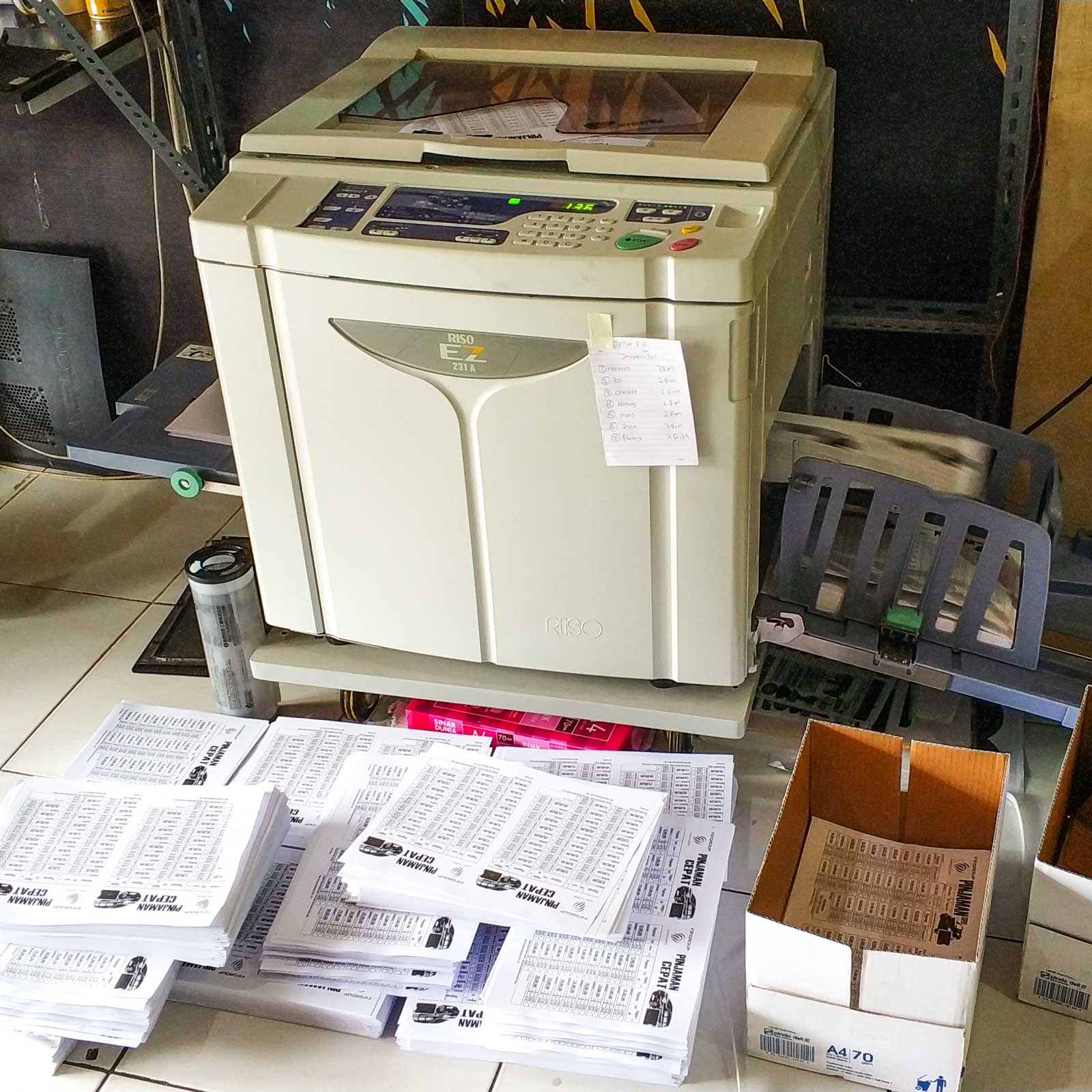 Mesin Riso Offset Digital