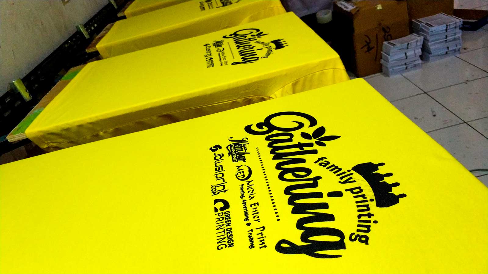 Kaos + Sablon Plastisol