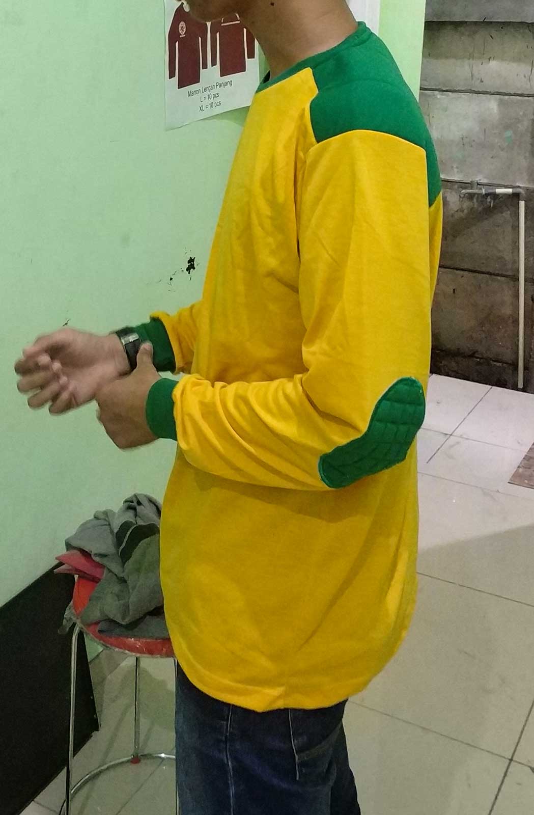 Kaos Lapangan / Olahraga Lengan Panjang