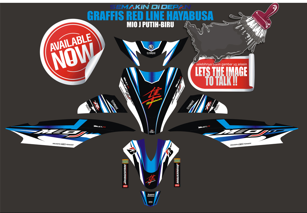 SMI56 MIO J BIRU HAYABUSA SolusiPrint