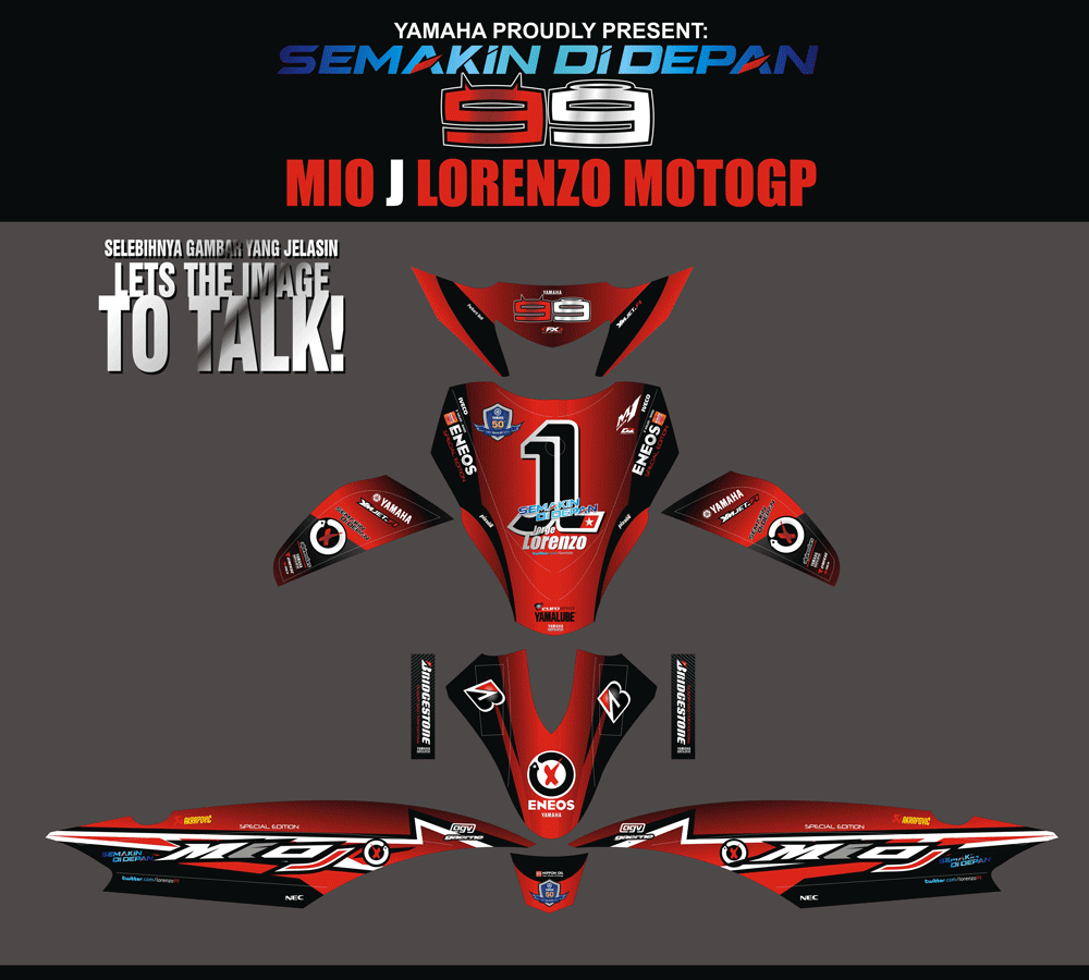 SMB74 MIO J MERAH-HITAM SolusiPrint