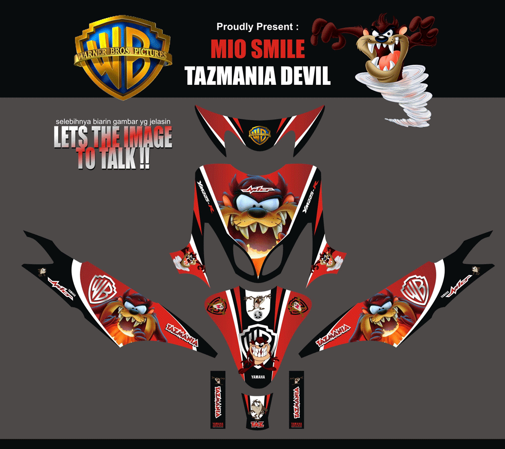 SME33 MIO SMILE - TAZMANIA SolusiPrint