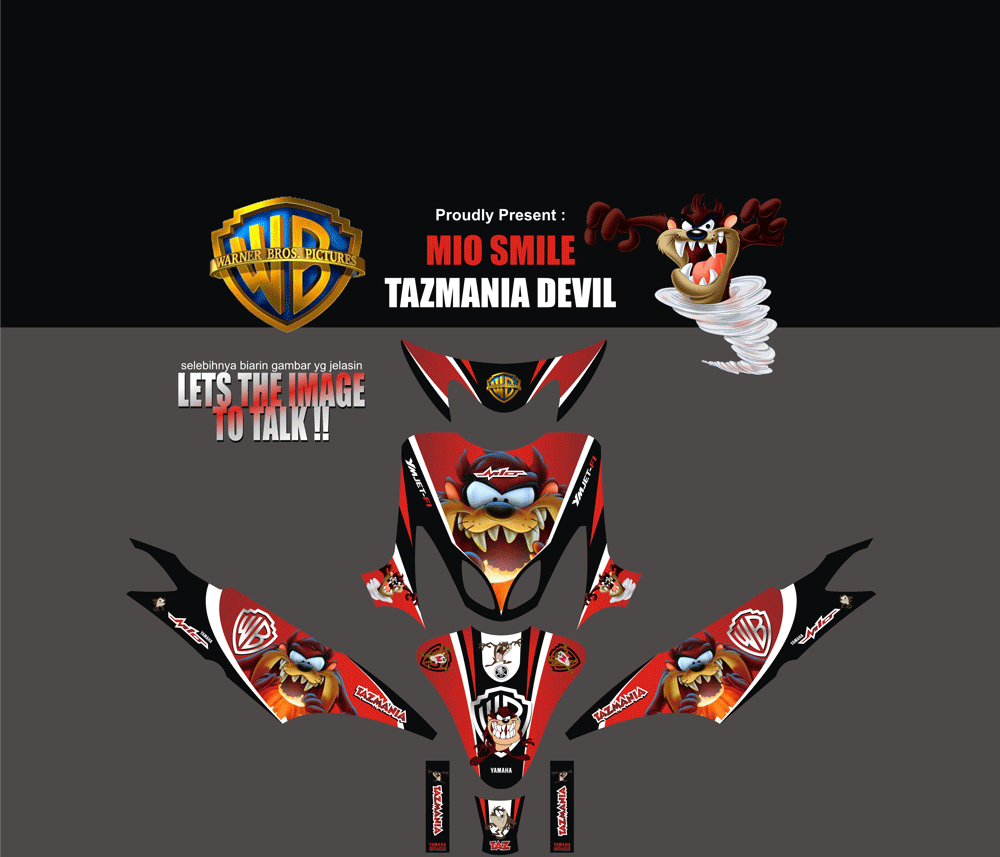 SMD56 MIO SMILE - TAZMANIA SolusiPrint