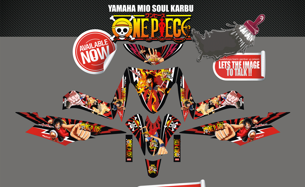 SMI64 MIO SOUL - ONE PIECE SolusiPrint