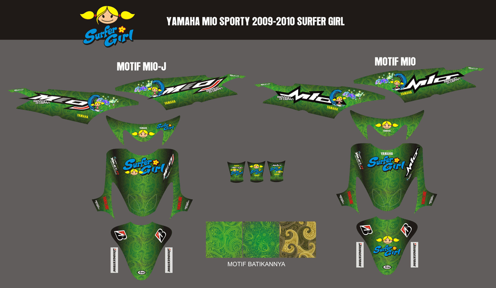 SM65 MIO  SPORTY SURFING GIRL SolusiPrint