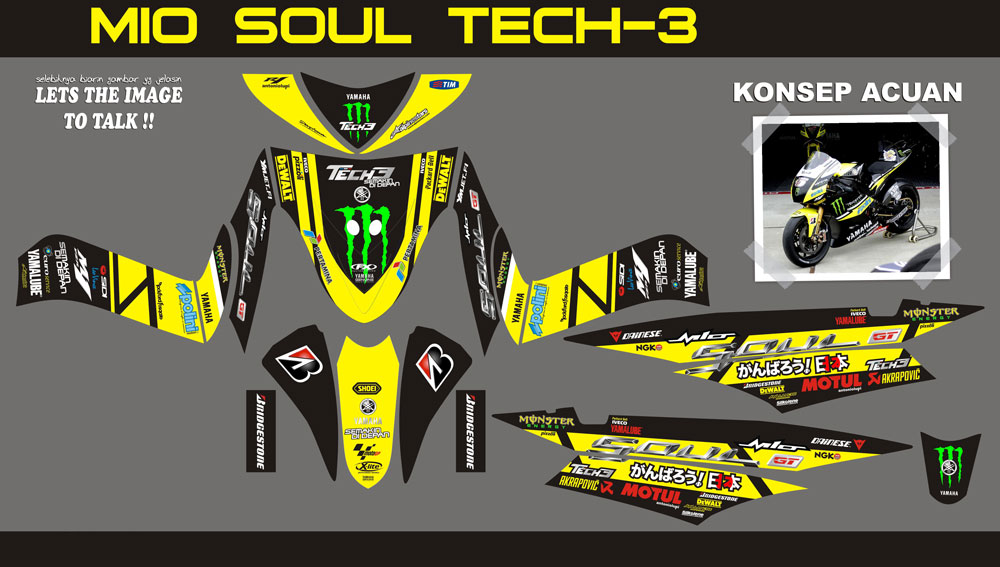 SM75 MIO SOUL TECH-3 BANDUNG SolusiPrint