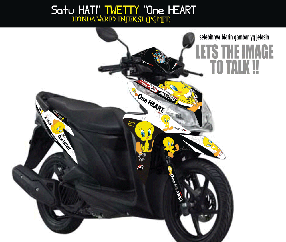 SM59 HONDA VARIO PGMFI-TWETTY SolusiPrint