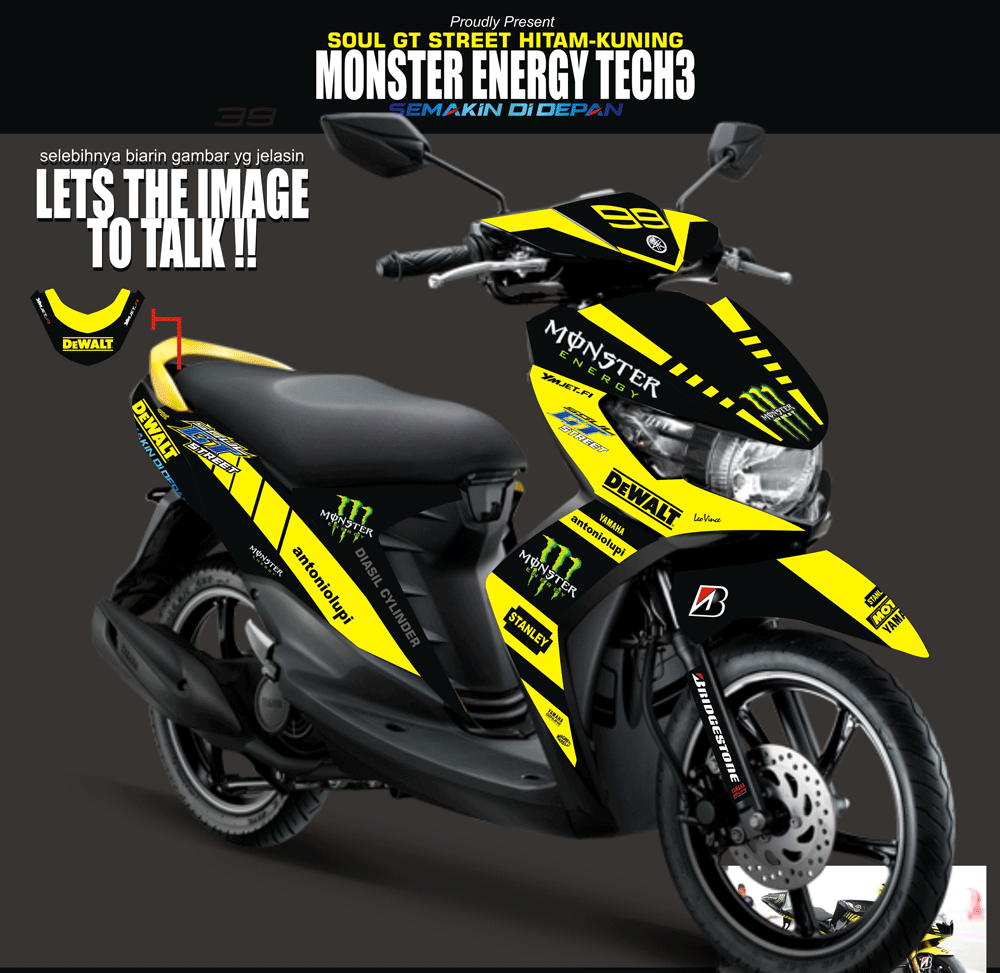 SMB123 SOUL GT-TECH3 SAMARINDA SolusiPrint