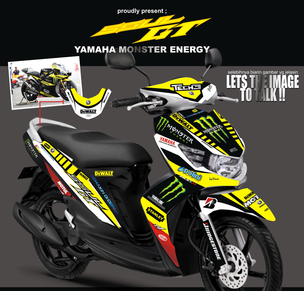 SMB110 SOUL GT TECH-3-PUTIH SolusiPrint
