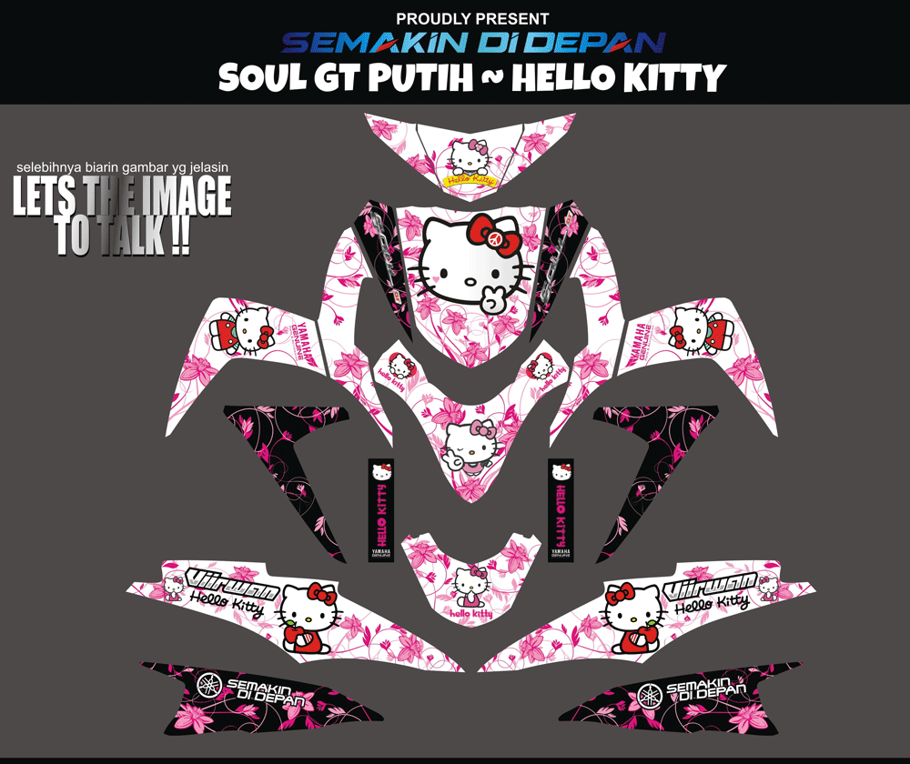 SMD70 SOUL GT - HELLO KITTY PEACE SolusiPrint