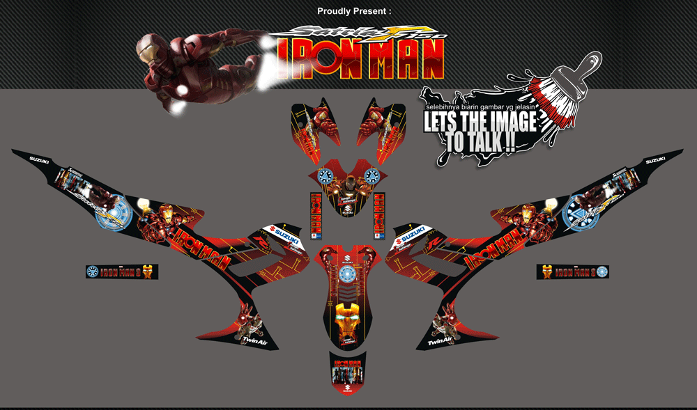 SMF76 SUZUKI SATRIA FU-IRONMAN SolusiPrint