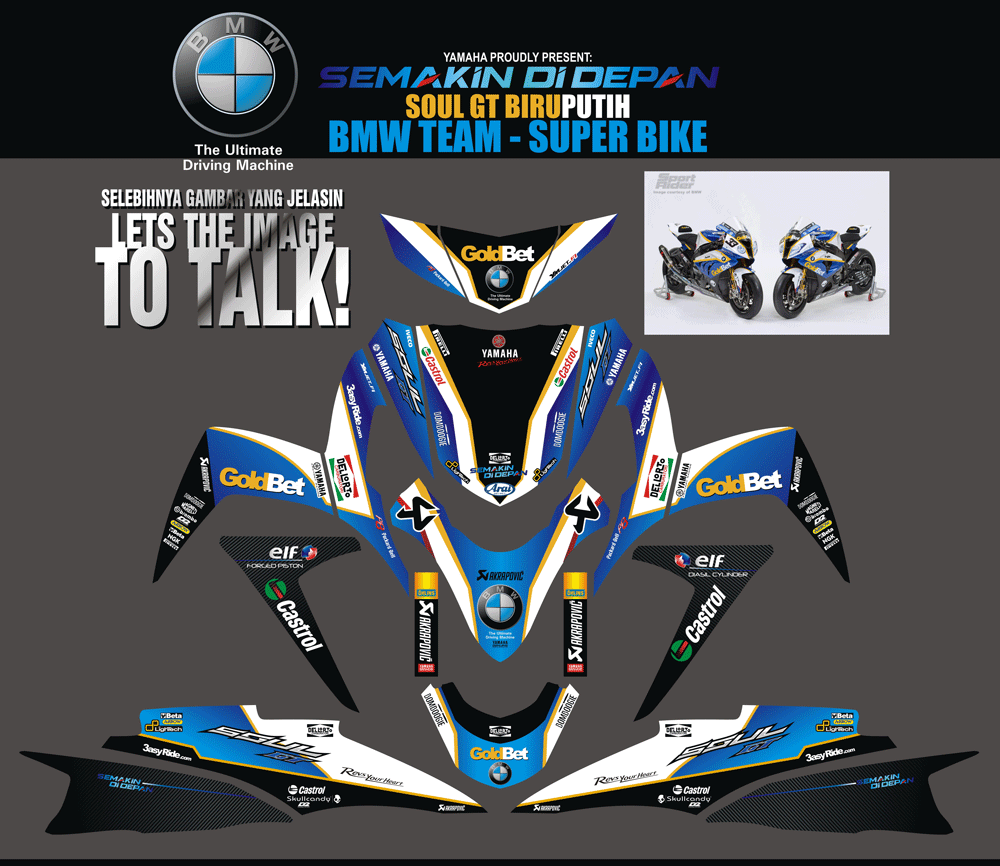 SMD82 SOUL GT - SUPER BIKES BMW SolusiPrint