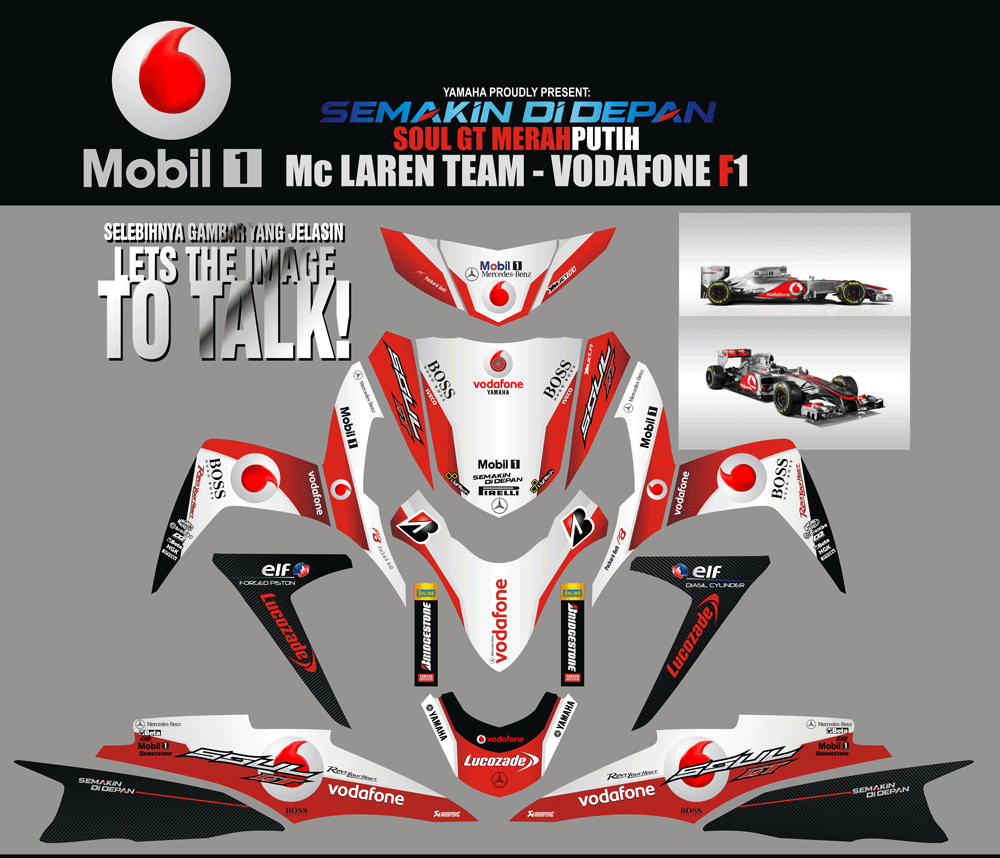 SMD66 SOUL GT - F1 MC LAREN TEAM SolusiPrint