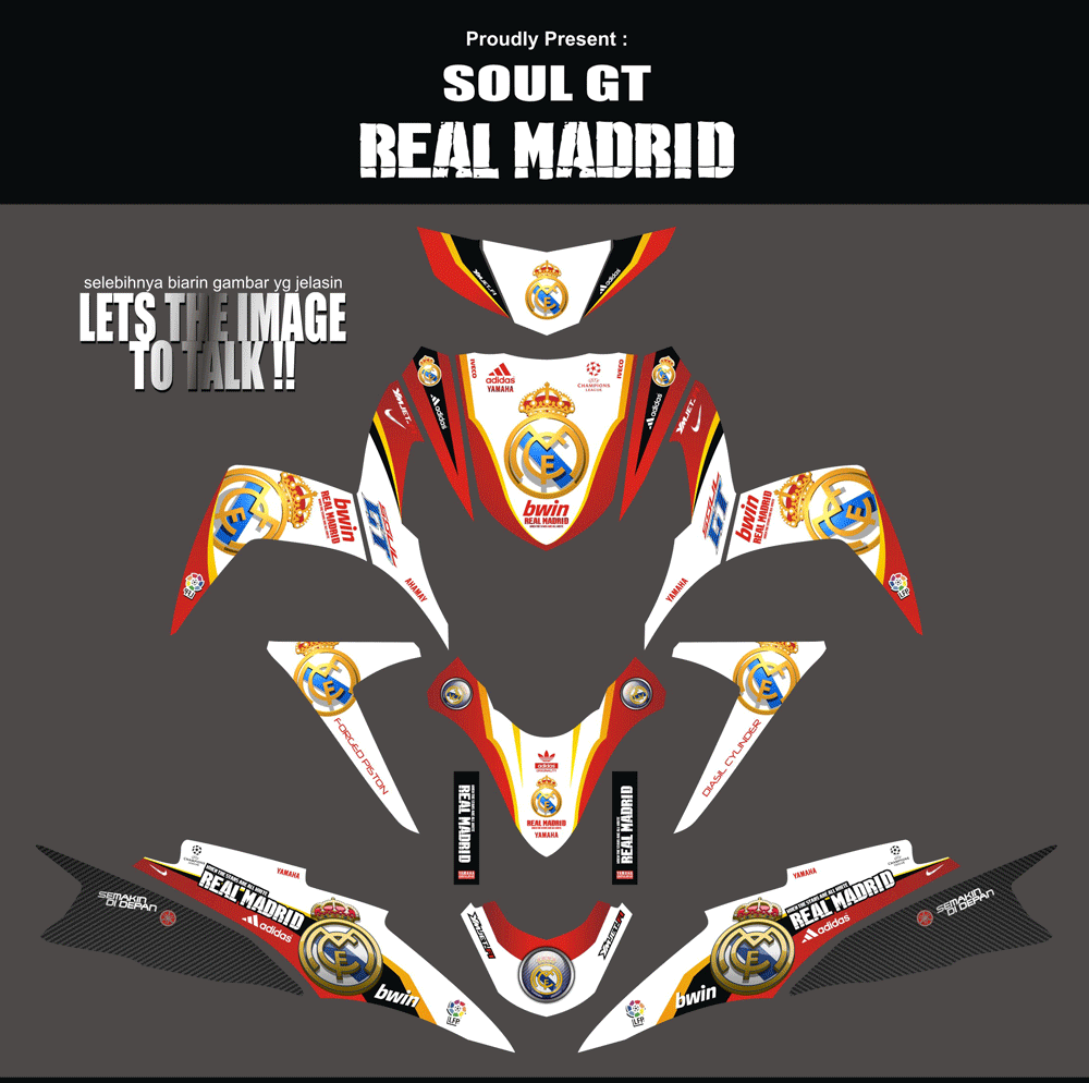 SMF55 SOUL GT - REAL MADRID SolusiPrint