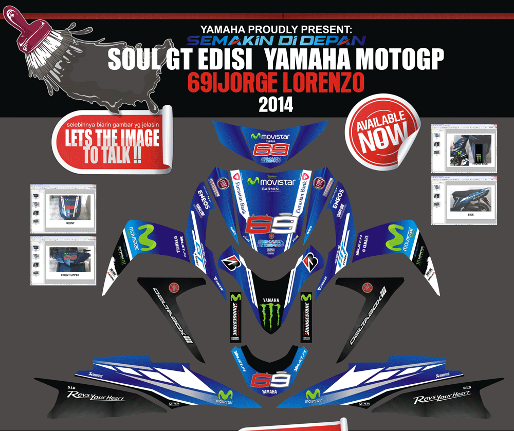 SMI81 SOUL GT BIRU POLOS LORENZO SolusiPrint