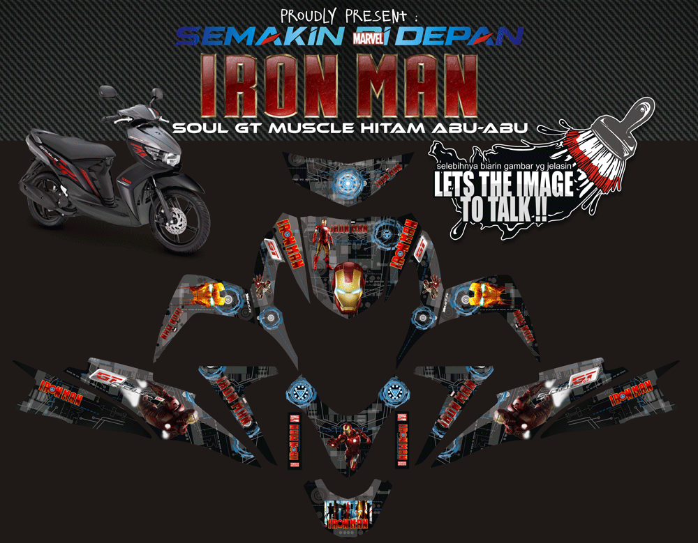 SME42 SOUL GT IRONMAN ABU ABU SolusiPrint